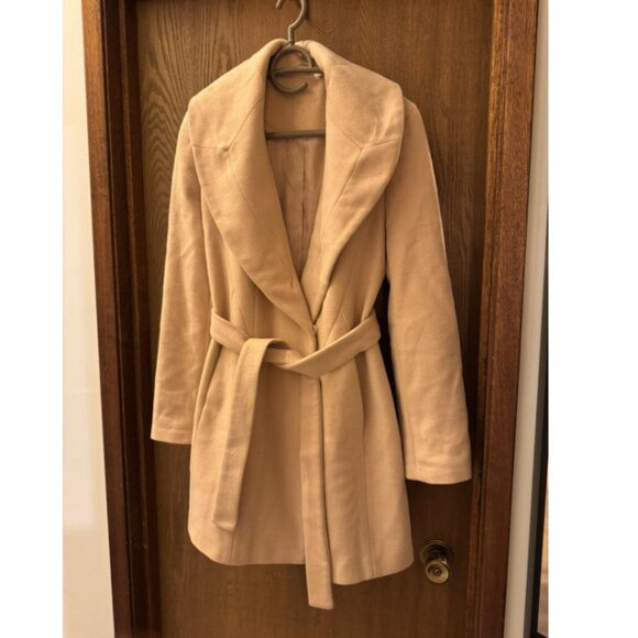 Calvin Klein Wool/Silk Blend Coat Size 6 - Picture 1 of 6